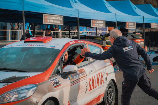 pilote de rallye